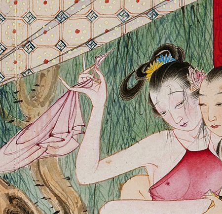荷塘-迫于无奈胡也佛画出《金瓶梅秘戏图》，却因此成名，其绘画价值不可估量